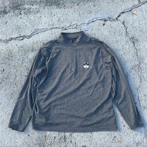 UConn Huskies Quarter Zip Sweatshirt